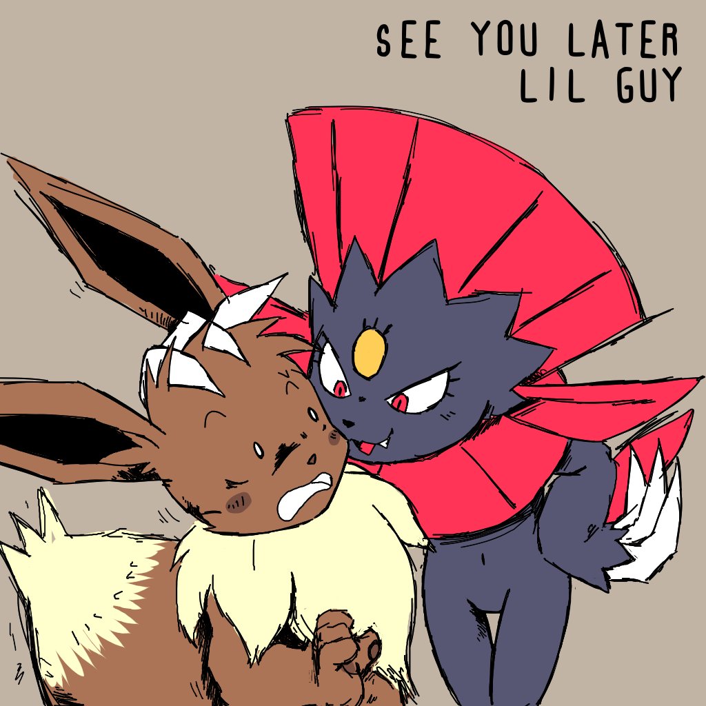😏🫳😨

#eevee #weavile
