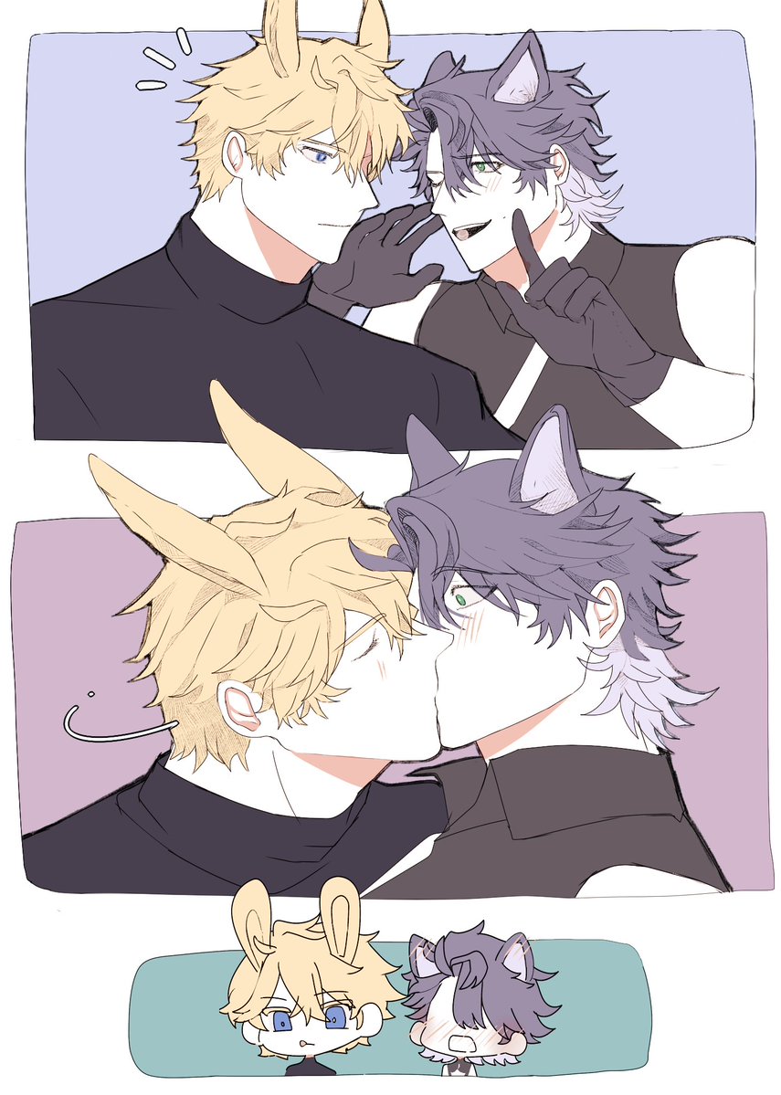 ebulliantfervor's tweet image. spooky month doodles (2/3)
#gepo #sampard 

&quot;Captain~ See this piece of candy? It&apos;s quite the hit these days. Your pal Sampo might let you have a little taste, if you want to give it a tr--mmph?!&quot;

&quot;Hmm, that&apos;s not bad at all.&quot;

&quot;...&quot;