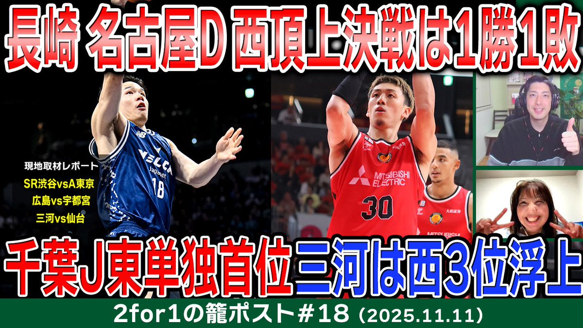 バスケットボールニュース2for1 tweet media