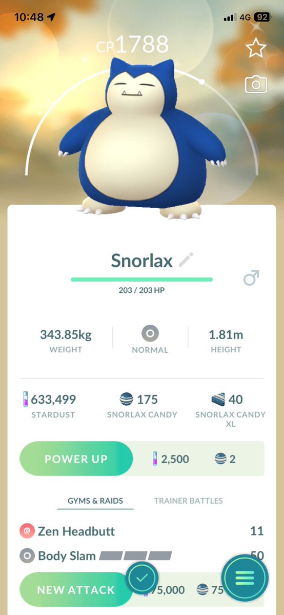 AppalachiaFO76's tweet image. ✨Shiny Snorlax ✨

#ポケGO
#ポケモンGO
#PokémonGO
#ポケモンGOしてる人と繋がりたい
#ポケモンＧＯ好きな人と繋がりたい