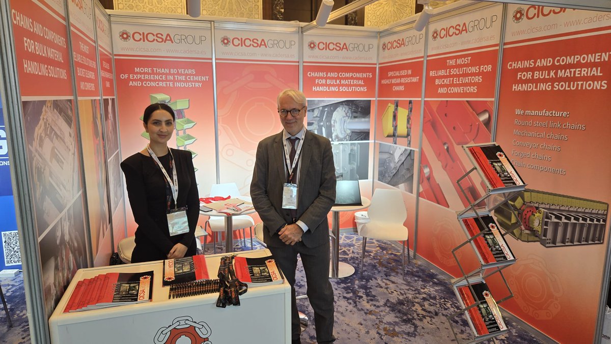 🎉 We’re thrilled to kick off the AICCE28 event in Dubai! Come and meet us at stand E3 — we can’t wait to connect and showcase our latest products. 

#AICCE28 #CementIndustry #Cement #ConstructionMaterials #Dubai2025 #AUCBM #Exhibition