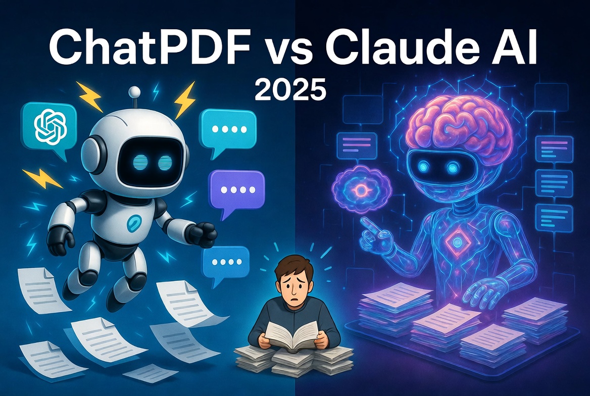 neltac33's tweet image. Tired of sifting through endless PDFs? 😩
Our 2025 guide breaks down #ChatPDF vs #ClaudeAI for ultimate PDF analysis.
⚡️ ChatPDF: Fast Q&amp;amp;A, direct answers.
🧠 Claude AI: Deep analysis, massive context.
Choose your AI PDF companion wisely! 👇 #AIDocuments 

aiguide25.blogspot.com/2025/11/chatpd…