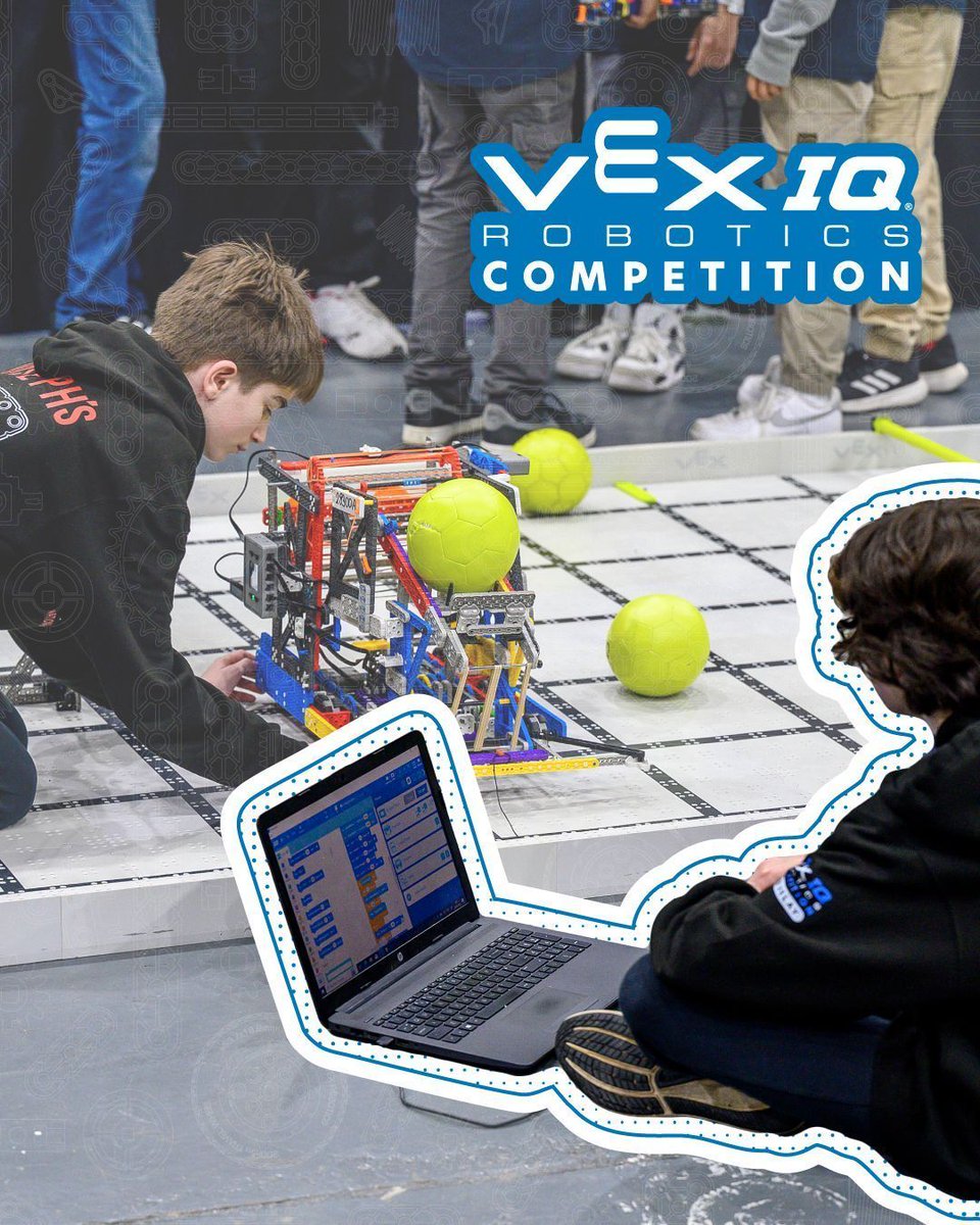 VEXRoboticsIE's tweet image. VEX Robotics helps students apply classroom learnt STEM skills in meaningful, exciting ways.

Start a team this season and help them unlock their potential!

Learn more about starting a team;
VEX IQ 👉 buff.ly/5gwIwFo 
VEX V5 👉 buff.ly/nvsoOaU