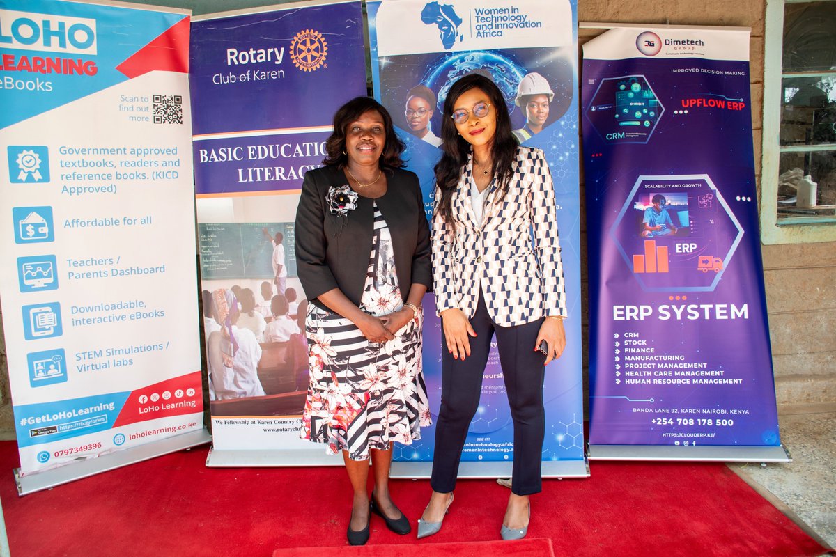 dimetechgroup's tweet photo. Empowering communities through technology. On Nov 7 we joined WITIA, Rotary Club of Karen &amp; Loho Learning for the launch of the Nkaimurunya Smart Library; bridging the digital divide &amp; expanding access to learning. Proud to support innovation that powers education &amp; opportunity. https://t.co/xzQVOuLUca