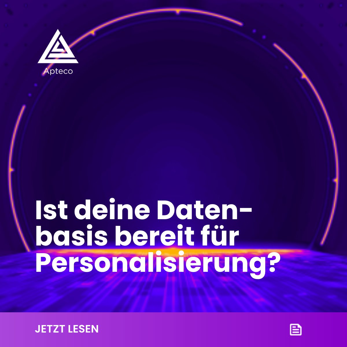 🗨️Ist deine Datenbasis bereit für echte Personalisierung?
Diese braucht mehr als gute Ideen – sie braucht eine starke Customer Data Platform (CDP) als Fundament.
👉 Lies den Artikel und erfahre, wie du die Grundlage für personalisiertes Marketing schaffst: hubs.ly/Q03R-3Zv0