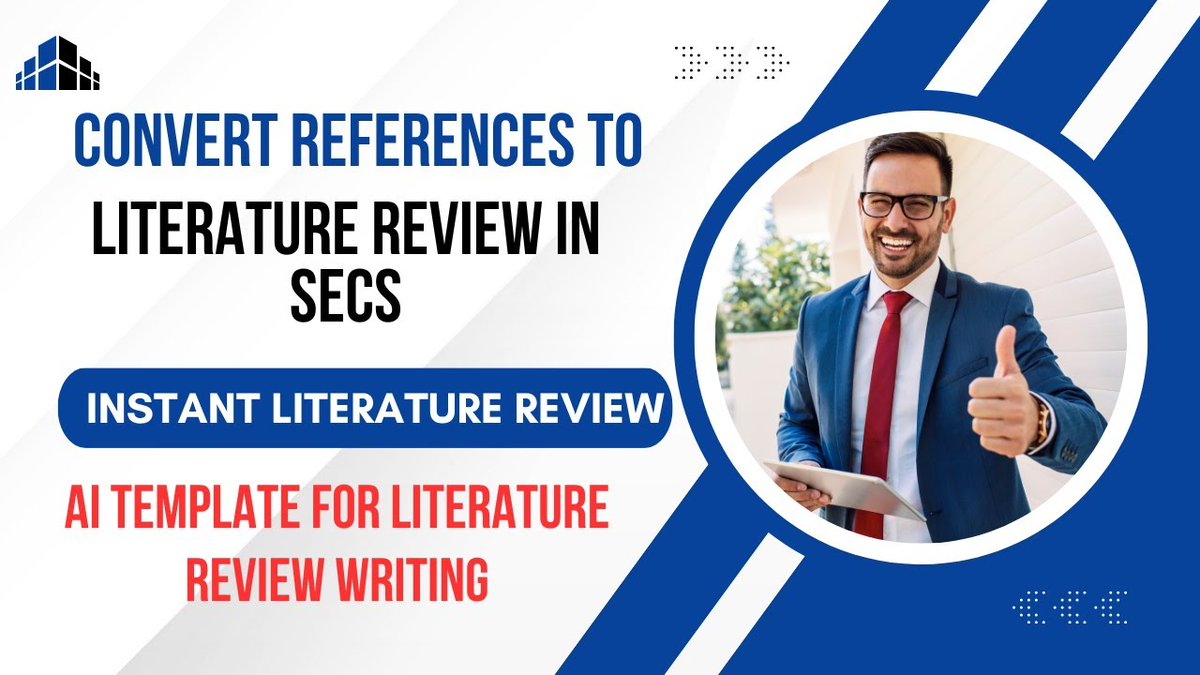 Lms_Solution's tweet image. 📚 AI-Powered Literature Review Generator
🔗 zurl.co/NzhLY 

• 🤖 Generate literature reviews automatically from your reference list
• 💡 Get main findings and limitations for each cited paper

#LiteratureReview #AIResearchTools #LMSsolution #ResearchSupport