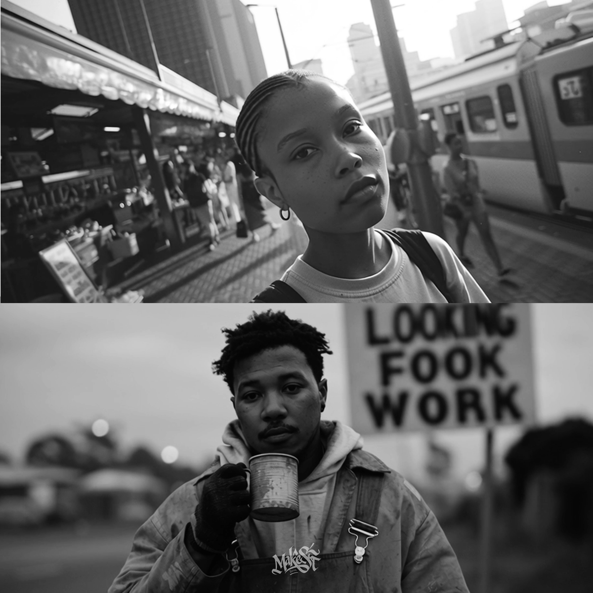 MakeShtBros's tweet photo. Honouring the legacy. We're proud to share the first stills from the upcoming music video we're currently making for the late, great Yolanda Nyembezi. Her voice and spirit live on through her art. This one's for you.

 #SouthAfrica  #Mzansi  #RestInPower https://t.co/3F86lcpNrs