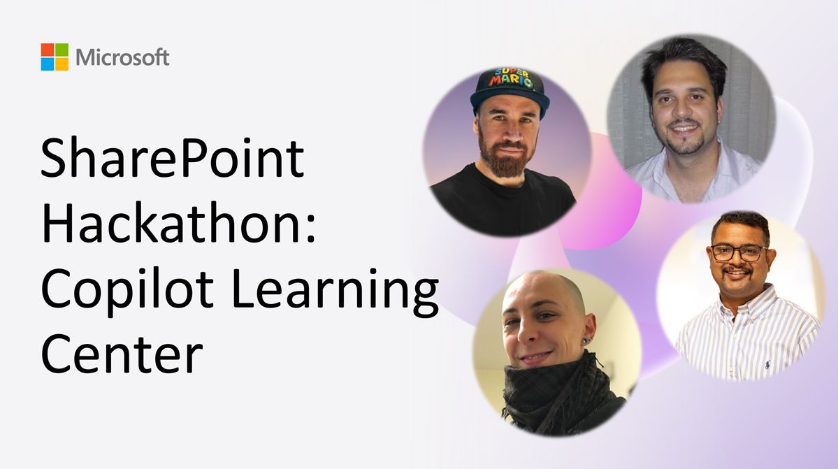 💡 Copilot Learning Center on SharePoint

Learn Copilot, surface all Copilots/SharePoint Agents, and interact—built with SPFx + PnP. With <a href="/tmaestrini/">Tobias Maestrini 🦋 @tmaestrini.bsky.social</a>, <a href="/im_nishkalank/">Nishkalank Bezawada | Microsoft MVP</a>, <a href="/iamguidozam/">Guido Zambarda</a> <a href="/kasuken/">Emanuele Bartolesi</a>.

📺 Watch →  youtu.be/4Z6XTymz-FY

#Microsoft365 #SharePoint #SPFx #Copilot