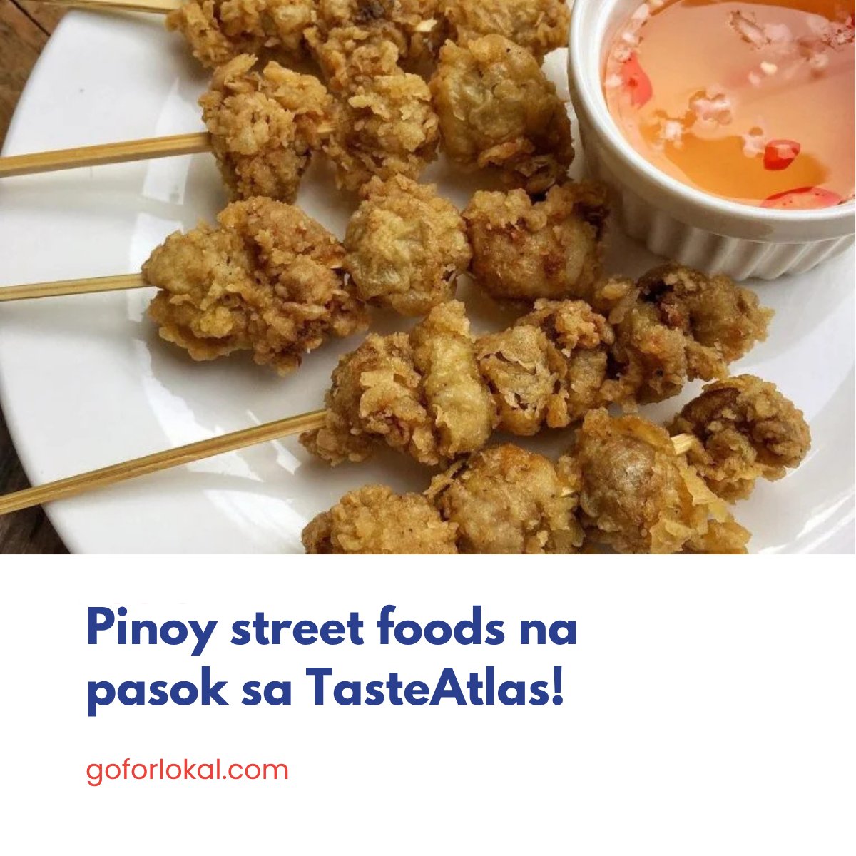 go4lokal's tweet image. goforlokal.com/food/filipino-…

👉Visit goforlokal.com for all things Pinoy &amp;amp; the Philippines!

#FilipinoStreetFood #TasteAtlas #GoForLokal #SupportLocal #LocalPh #Philippines