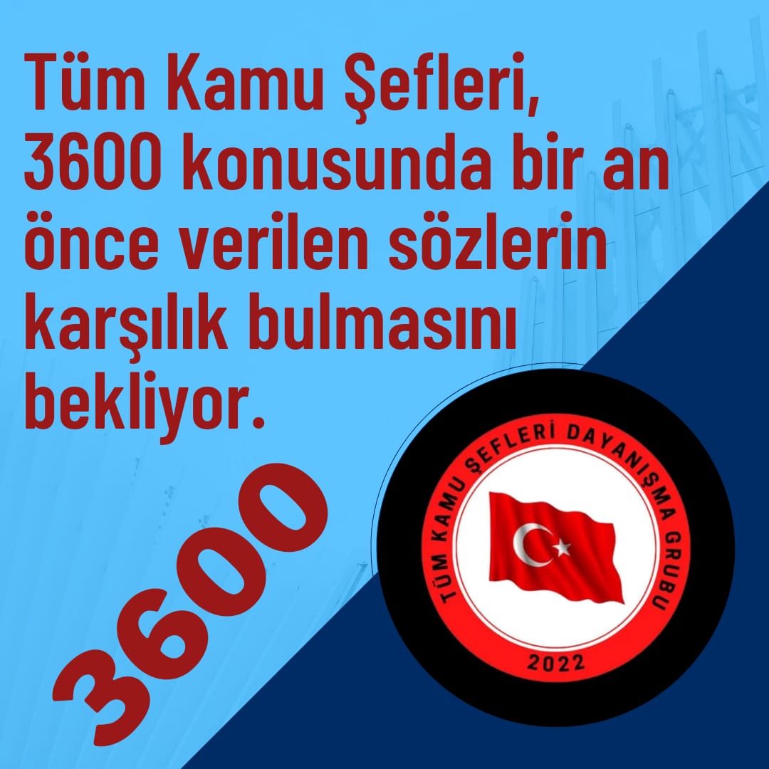 KamuSefleriD_G's tweet photo. Yönetici #TümKamuŞefleri için adaletin tecelli etmesi ancak yeni bir torba yasa ile 3600 ek gösterge kapsamına alınmakla sağlanabilir. Mağduriyetimizin sona ermesi için Devletin verdiği sözün tutulmasını bekliyoruz. Sayın @RTErdogan @isikhanvedat @_cevdetyilmaz @memetsimsek https://t.co/N7iASoG0jh