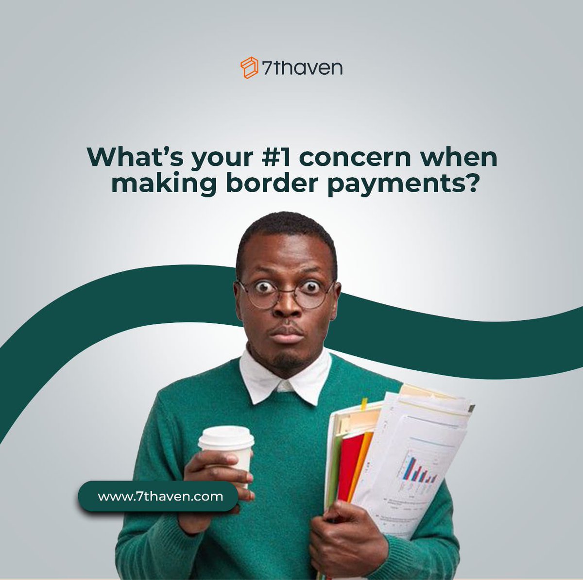 7thaven__'s tweet image. Everybody says they have something that borders them about cross-border payments.

Tell us. What’s your top concern when making cross-border payments?!