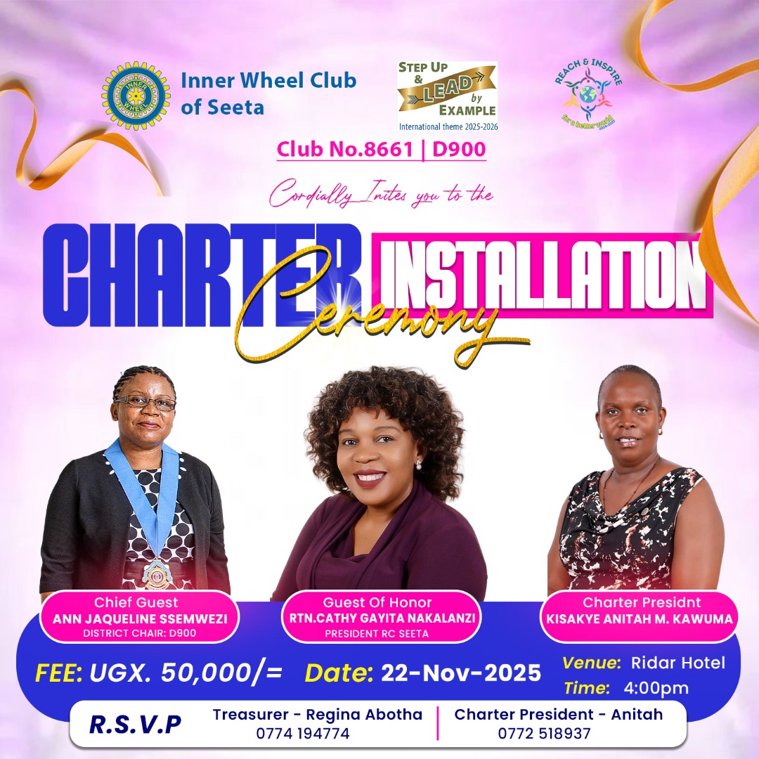 "Celebrations infuse life with passion and purpose. They summon the human spirit" - Terrence E. Deal
Join the Inner Wheel Club of Seeta as we celebrate the journey 
See you soon 
#RotaryEymaba
#TheRidarz
#RCSeeta | #InnerWheelSeeta