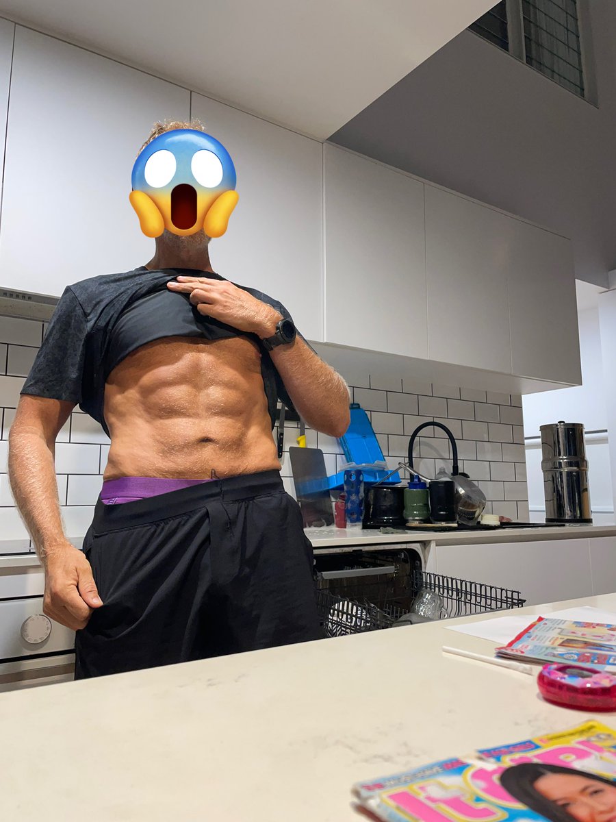 Washes dishes and cooks.