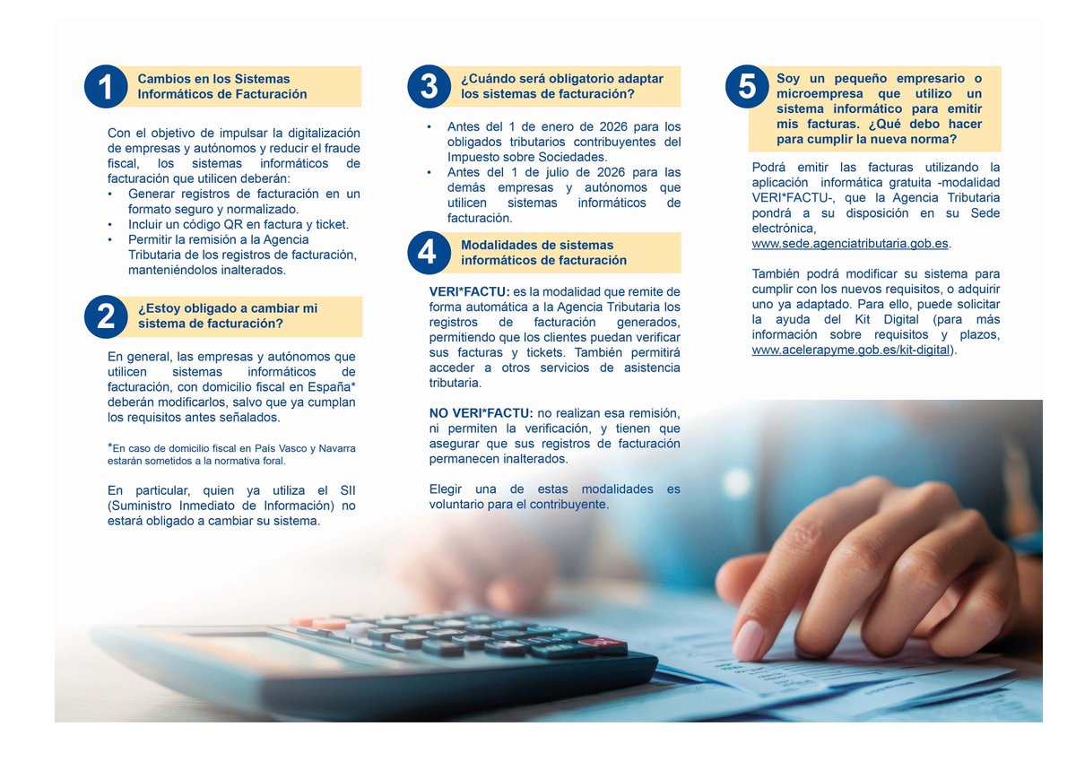 ADISSInforma's tweet image. ⚠️ Las sanciones pueden alcanzar 50.000 €.
🚀 En ERPloop te ayudamos a adaptarte a tiempo y cumplir con Verifactu sin complicaciones.
#ERPloop #Verifactu #FacturaciónElectrónica #LeyAntifraude #Digitalización