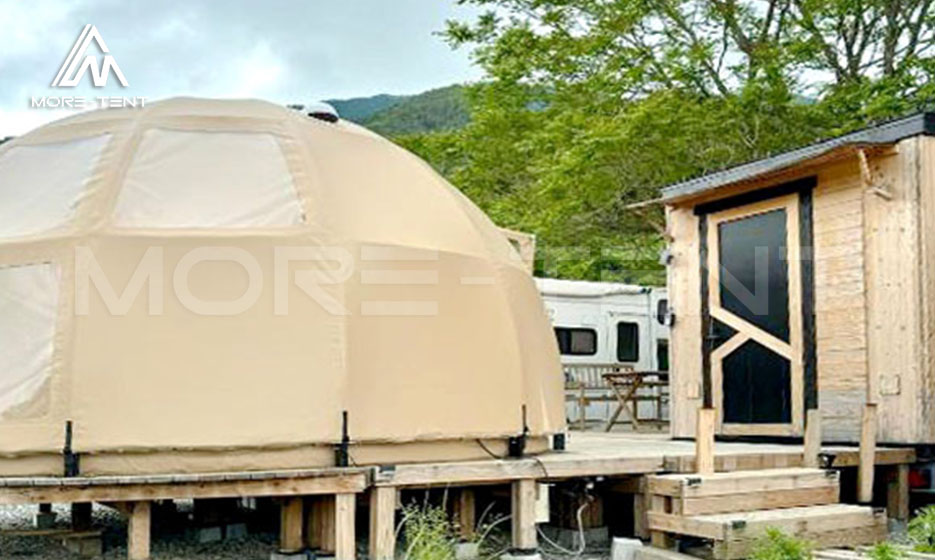 glamping-hotel.com/products/panor…
Our Panorama Domes have landed in the mountains of Japan! A new client campsite is leveraging 360° views for a premium, all-season guest experience. A smart solution for a stunning location. #panoramadome #glamping #mountainglamping