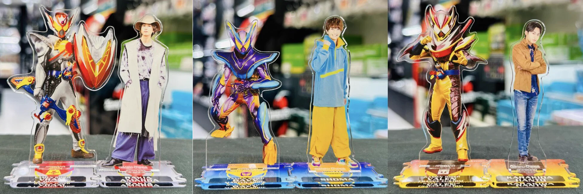 仮面ライダーガヴ　C賞D賞　アクリルスタンドセット 仮面ライダーストア on X: 