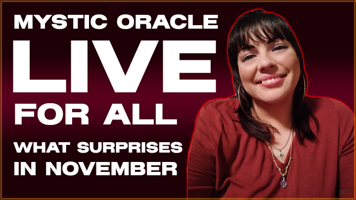 Mystic_Mary_AZ's tweet image. 😲 LIVE for All! November surprises unleashed: Oracle&apos;s shocking twists! Brace yourself on November 13 @ 6AM EST! youtube.com/live/5yPdC0HVY…
#oraclereading  #tarot #mysticoraclemary #allsigns