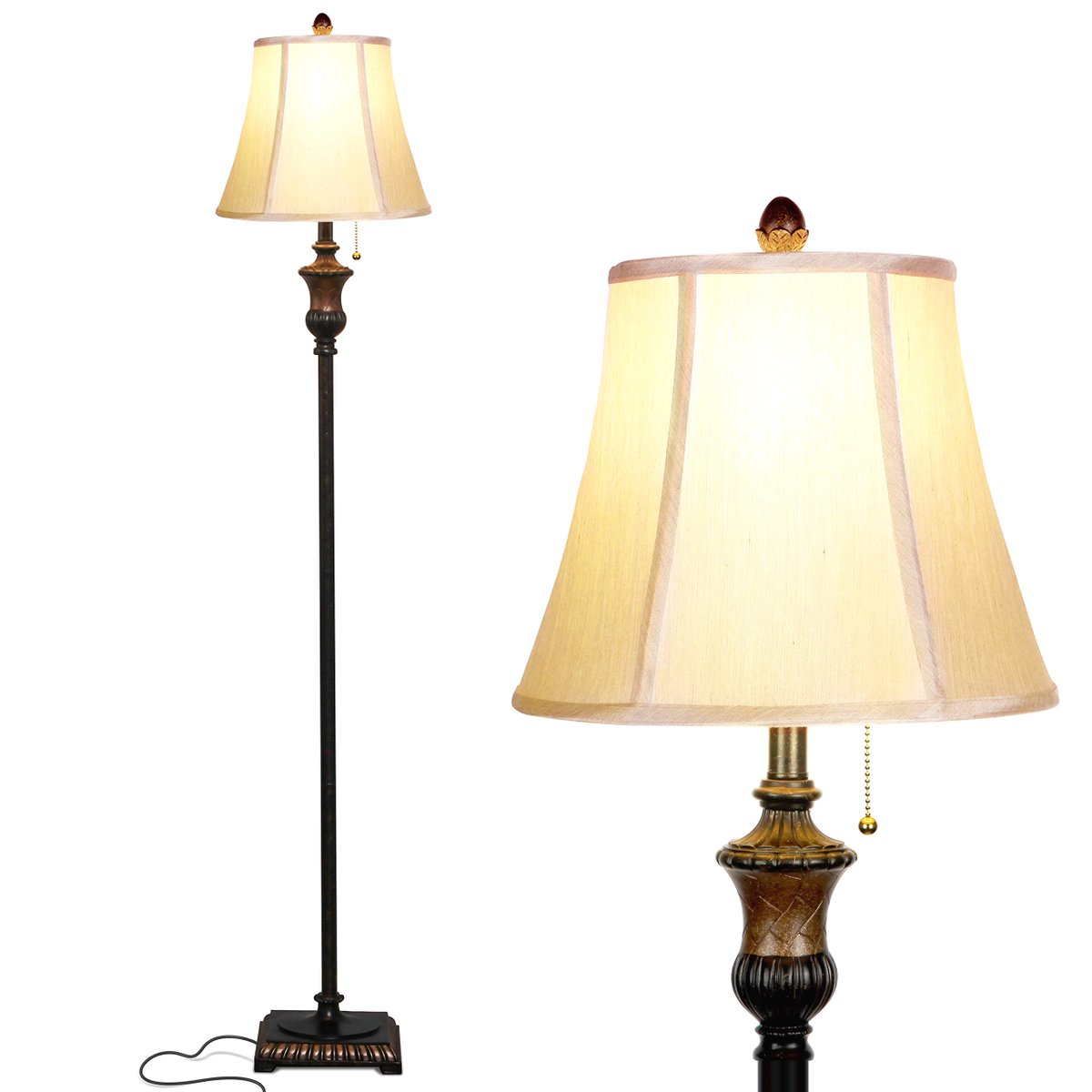 RoomPlannerd's tweet image. Brightech Sophia LED Floor Lamp, Tall Lamp with Bell Shape Fabric Shade, Mid Century Modern Lamp for Bedroom, Mid-Century Lamp for Living Rooms &amp;amp; Offices, Great Living Room Decor - Bronze

 Rating ⭐ : 4.5
 Check Amazon price &amp;gt;&amp;gt; 🔗 : amzn.to/3Ib5ILB