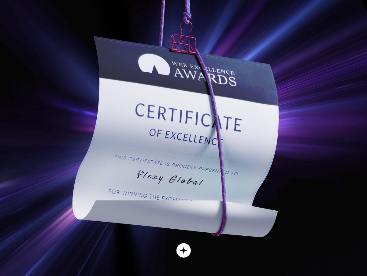 flexyglobal_'s tweet photo. 🏆 Flexy Global is among just 16 global winners of the Web Excellence Awards!
Our AI-powered real estate website merges tech, design &amp; emotion into one digital experience.
Trust is our trademark, excellence our standard. 💫

#FlexyGlobal #WebExcellenceAwards https://t.co/iiGgbmXFtt