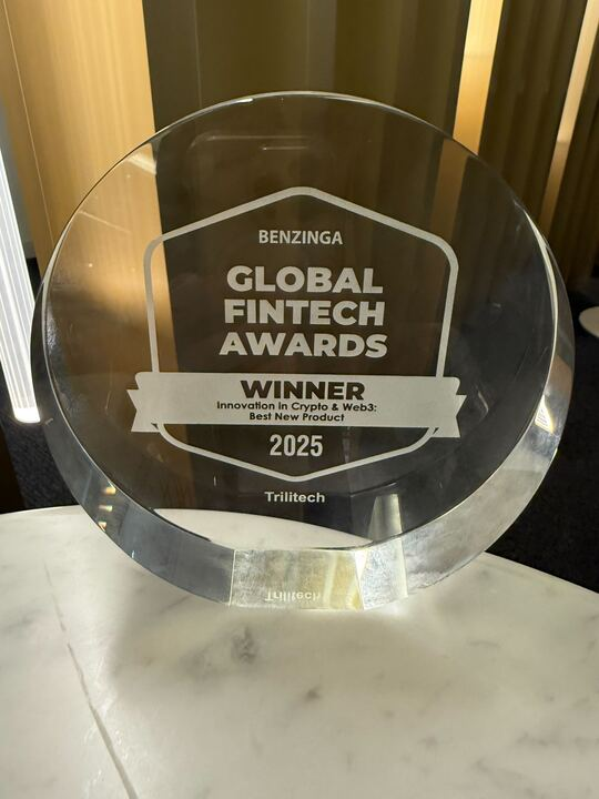 Massive congrats to the <a href="/uranium_io/">XU3O8</a> team at <a href="/trilitech/">trilitech</a> for winning last night's <a href="/Benzinga/">Benzinga</a> Fintech Award for 𝐵𝑒𝑠𝑡 𝑁𝑒𝑤 𝑃𝑟𝑜𝑑𝑢𝑐𝑡 𝑖𝑛 𝐶𝑟𝑦𝑝𝑡𝑜 &amp; 𝑊𝑒𝑏 3 🥳🤩

Totally deserved! 👏👏👏