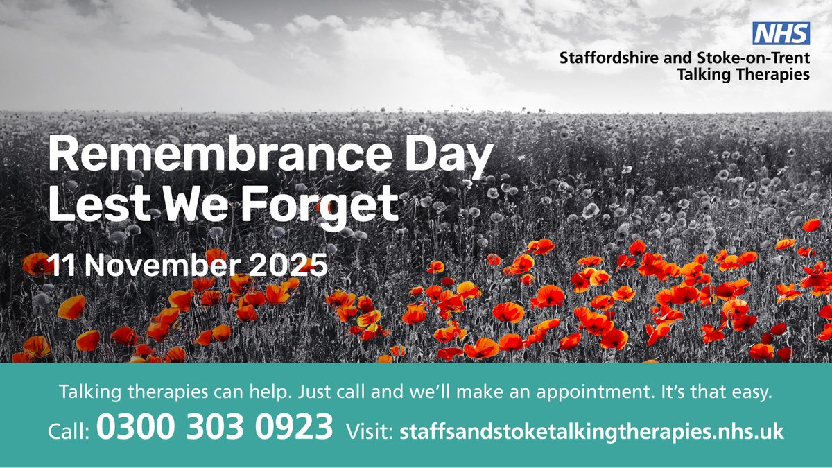Staffs & Stoke NHS Talking Therapies tweet media