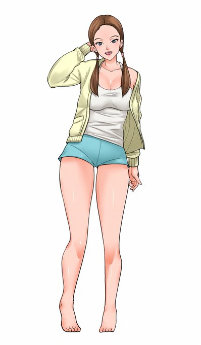 お家でラフな格好の義姉