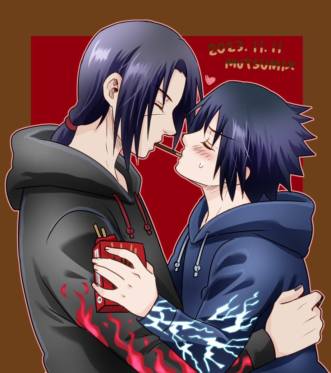 今日はポッキーの日なのでイタサスポッキーゲーム再掲…！
(∩ ˘ω˘ )⊃─━━━━☆ﾟ.*･