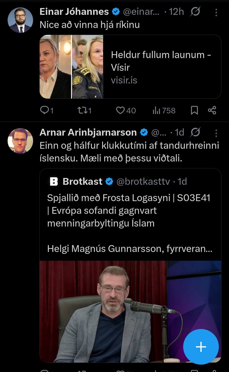 Arnorhe's tweet photo. Dásamleg miðflokkssatíra á veggnum hjá mér. Dá einn opinberan starfsmann sem kostaði ríkið hundruði milljóna og agnúast svo yfir öðrum alveg eins. https://t.co/VeWsmi8gRR