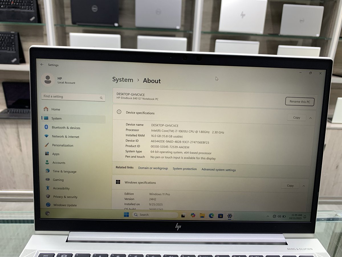 mainpointelect's tweet image. HP EliteBook 840 G7 Laptop I7 10th Gen 16GB RAM/512GB SSD Integrated Graphic 14”
WhatsApp
050-620-7544
or click on the link to chat  on whatsapp
wa.me/971506207544
📷 Shop Location:
Main Point Electronics - Deira
maps.app.goo.gl/gGVfFdMxHYPhjx…
#mainpointelectronics