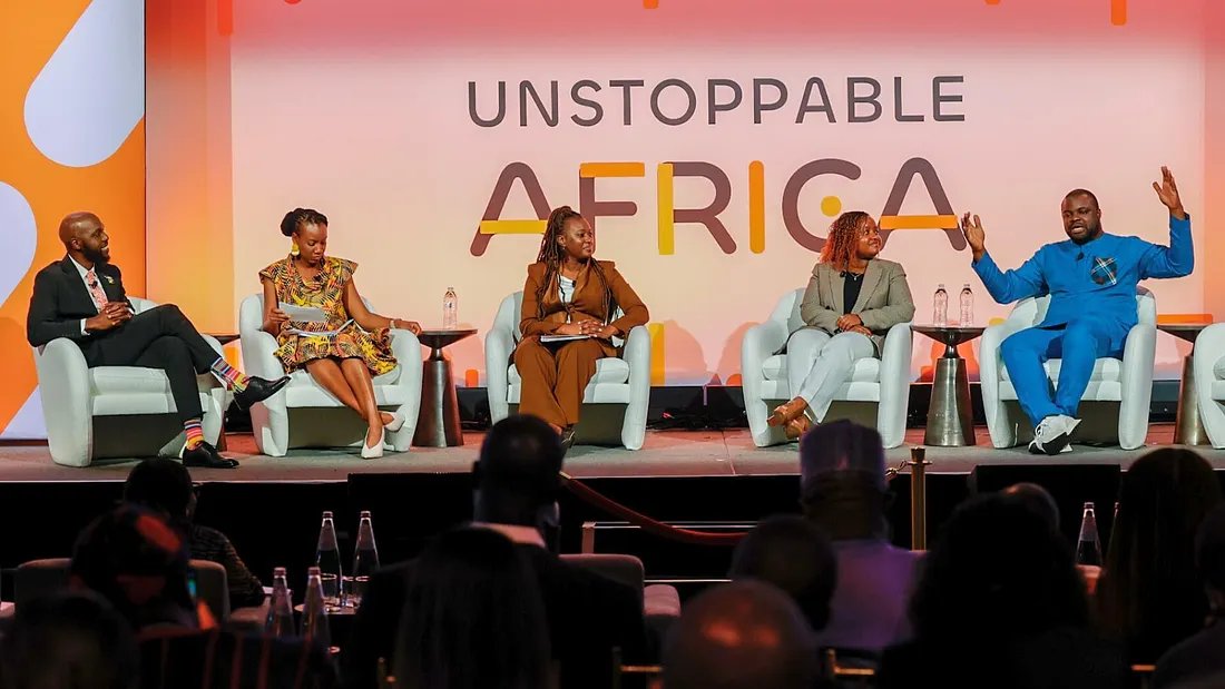 UPFAfrica's tweet image. Africa’s youth are no longer waiting for change — they’re creating it. 🌍✨

From Unstoppable Africa 2025 in New York to the Youth Creative Conference in Abuja and the African Philanthropy Conference in Cairo, young innovators are building solutions for food security, climate…