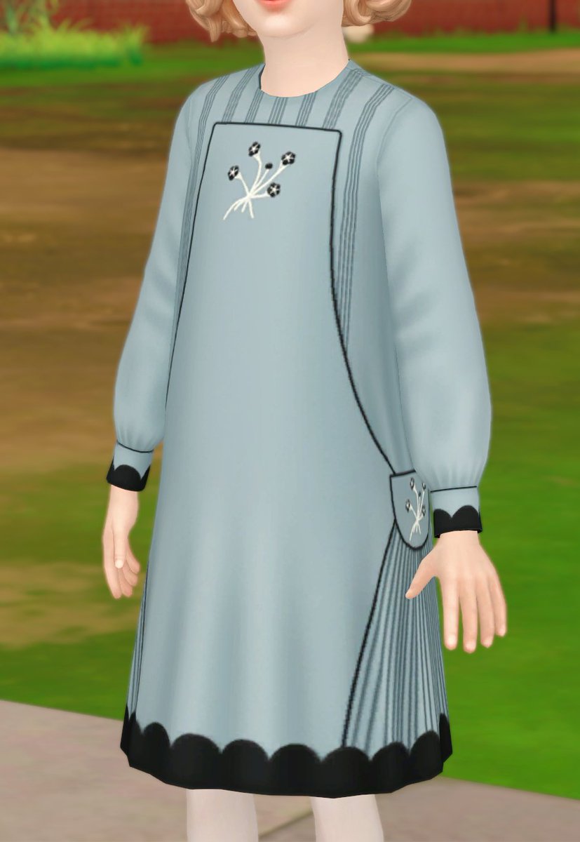 Koonamsims's tweet photo. WIP 1920s children clothes :>
#TheSims4 #Sims4 https://t.co/LnBJAYrzkF