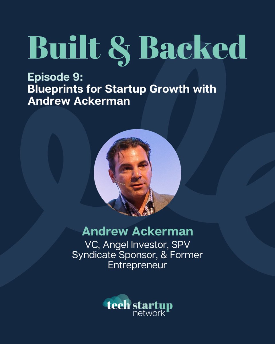 techstartnetwrk's tweet image. Check out our 9th episode of Built &amp;amp; Backed with Andrew Ackerman, VC, Angel Investor, SPV Syndicate Sponsor, &amp;amp; Former Entrepreneur! 🎙️

Listen to it now and let us know what you think 🎧 techstartupnetwork.co/podcast/episod…