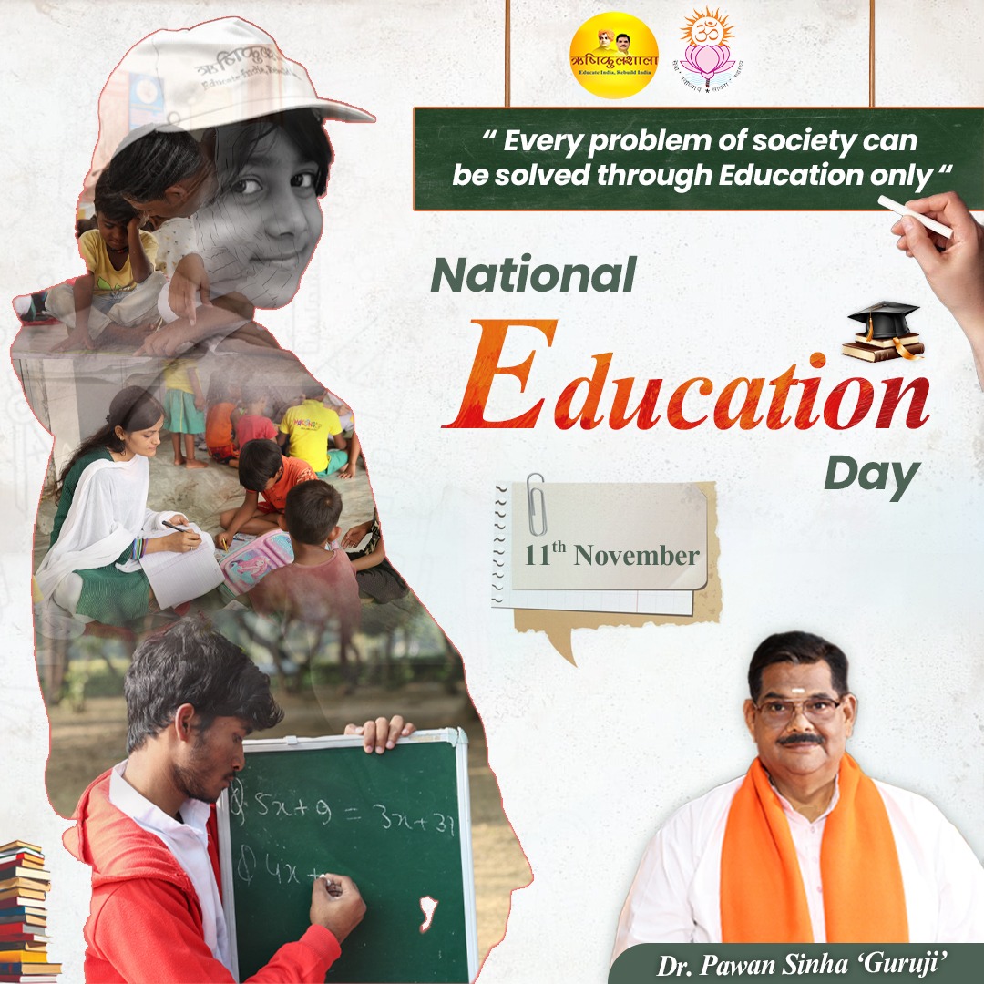 rishikulshala's tweet image. Education is the key that unlocks the golden door to freedom. Let’s celebrate the spirit of learning this National Education Day! 📖🇮🇳

#rishikulshala #nationaleducationday #EducationForAll
