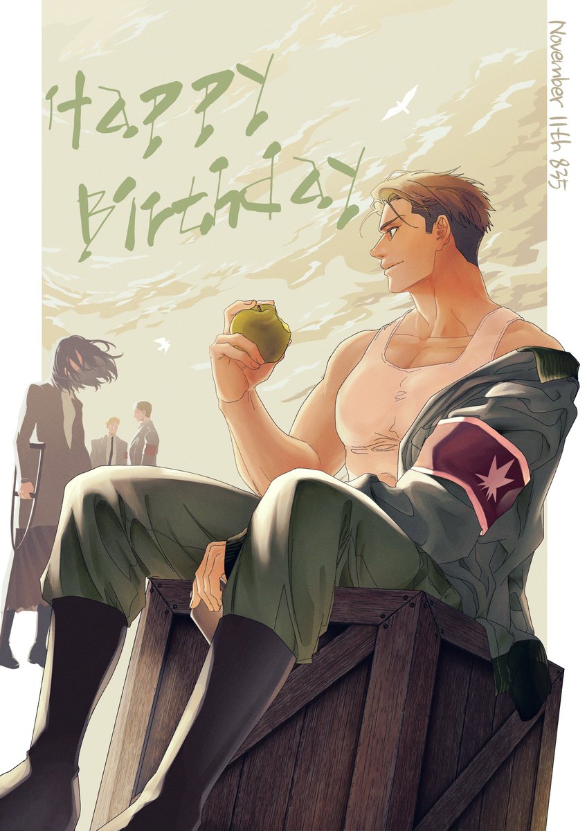 sollang139468's tweet photo. 뽀코 생일 축하혀 #ポルコ・ガリアード生誕祭2025 https://t.co/hwCkUduKKt