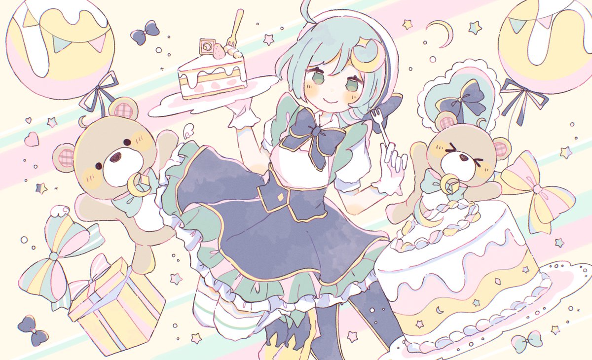 kono_baraV's tweet photo. デビュー＆お誕生日おめでとうの絵を描いていただきました～！！！
イラストはゆるさん（@l_millefeuille_）です✨
とってもかわいいのです💖
#このえのえ https://t.co/zOKjAaf7vW
