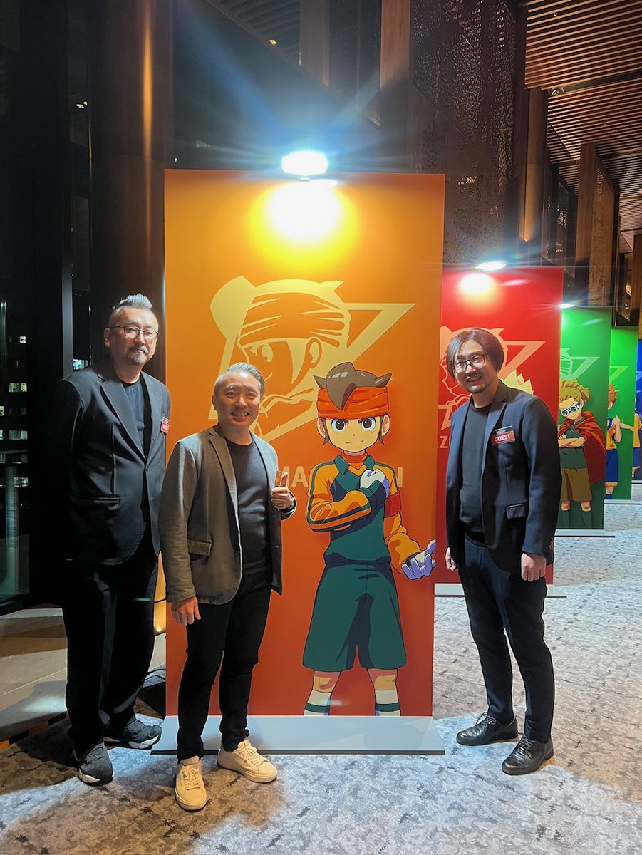 GEMBA_inc's tweet photo. 「イナズマイレブン 英雄たちのヴィクトリーロード」
アーリーアクセス開始おめでとうございます！！

【イナズマイレブン新時代キックオフ前夜祭】に参加させて頂きました！！
本当に素晴らしい会でした。
長きに渡り関わらせていただいたので、とても感慨深い瞬間でした。

https://t.co/zmUuu939yk https://t.co/zHU4zcXLWc