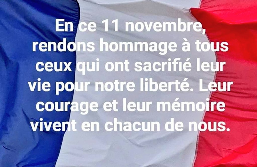 Juju_C89's tweet image. #11Novembre Une journée en mémoire des soldats qui se sont sacrifiés pour notre #Liberte 💙🤍❤️
Belle journée de #commémoration à tous 🇫🇷
#11novembre2025 #Armistice  #ArmistaceDay #BleuetDeFrance