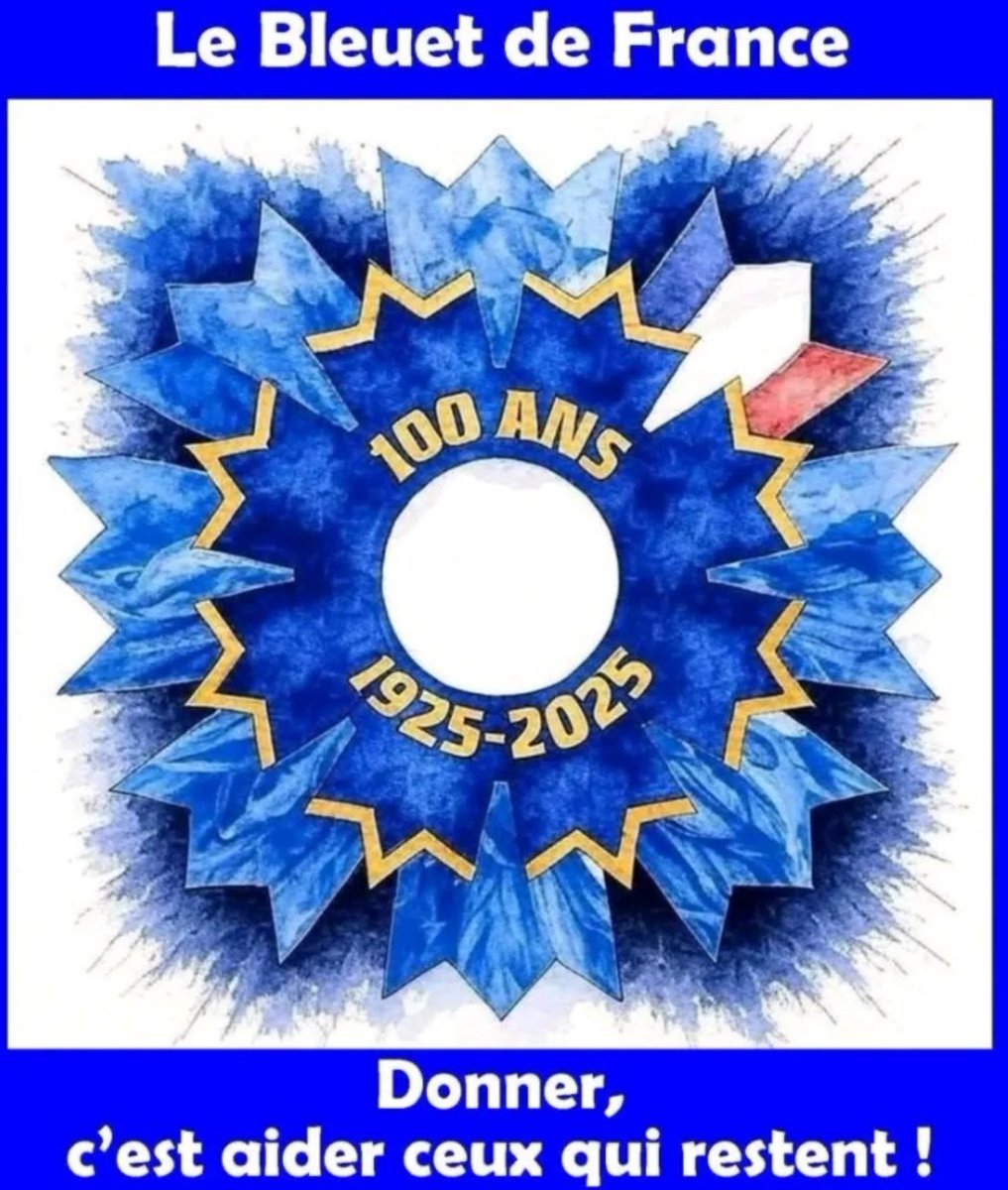 Juju_C89's tweet image. #11Novembre Une journée en mémoire des soldats qui se sont sacrifiés pour notre #Liberte 💙🤍❤️
Belle journée de #commémoration à tous 🇫🇷
#11novembre2025 #Armistice  #ArmistaceDay #BleuetDeFrance