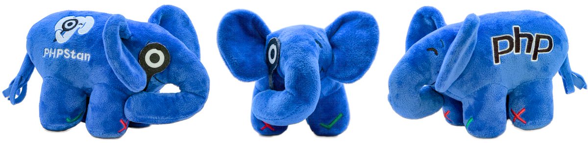 PHPStan 2.0 along with a PHPStan elephpant was released exactly a year ago! How the time flies...