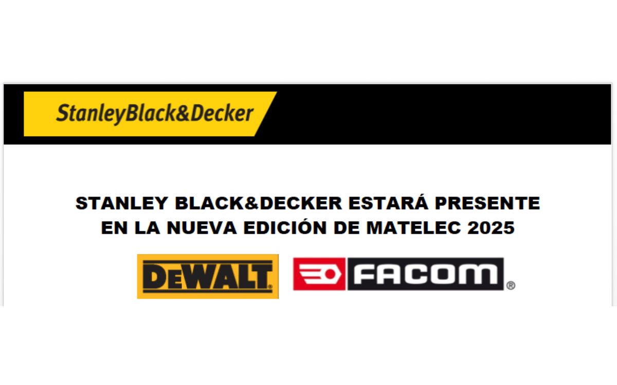 ElectroStocks's tweet image. 📢 #BlogGES: #STANLEY BLACK&amp;amp;DECKER: Estará presente en la nueva edición de Matelec.

Conoce todos los detalles ⤵️

✍🏻 grupoelectrostocks.com/stanley-blackd…

#GES #GESCoreProgram #instalador #instalaciones