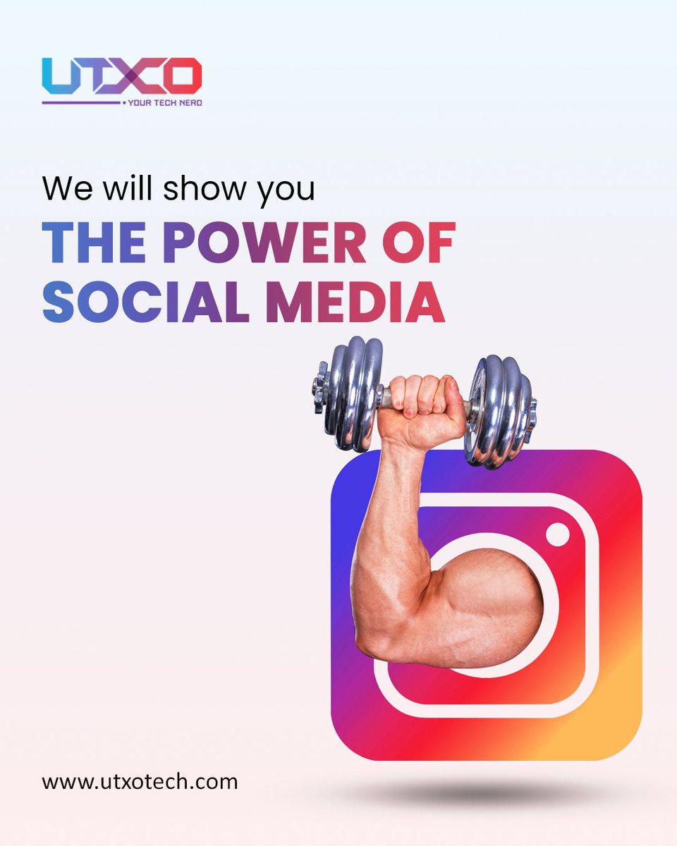 utxotech's tweet photo. Flex your digital muscles with the power of social media!
.
.
.
#socialmediamarketing #DigitalPower #BrandGrowth #OnlinePresence #marketingstrategy #digitalmarketing #socialmediaagency #utxo  #socialmediaexpert #DigitalStrength #MarketingMadeEasy
#utxotech #utxowebtech https://t.co/eMh8nrTgUv
