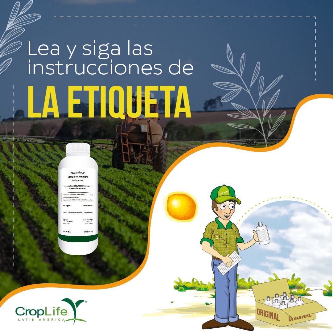 Aplica los plaguicidas de manera responsable, adopta las Buenas Prácticas Agrícolas #BPA, realiza el triple lavado de envases vacíos, utiliza el equipo de protección individual, adquiere estos productos en distribuidores autorizados #TipsBPA #Cultivar <a href="/CropLife_La/">CropLifeLatinAmerica</a> 👇🏻🇻🇪🚜