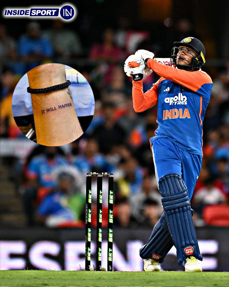 InsideSportIND's tweet image. New ink, new mindset 🙌🏻

Abhishek Sharma&apos;s latest tattoo says it all ✨🏏

📸: Abhayunseen/ Instagram 

#AbhishekSharma #IndianCricket #Insidesport #CricketTwitter