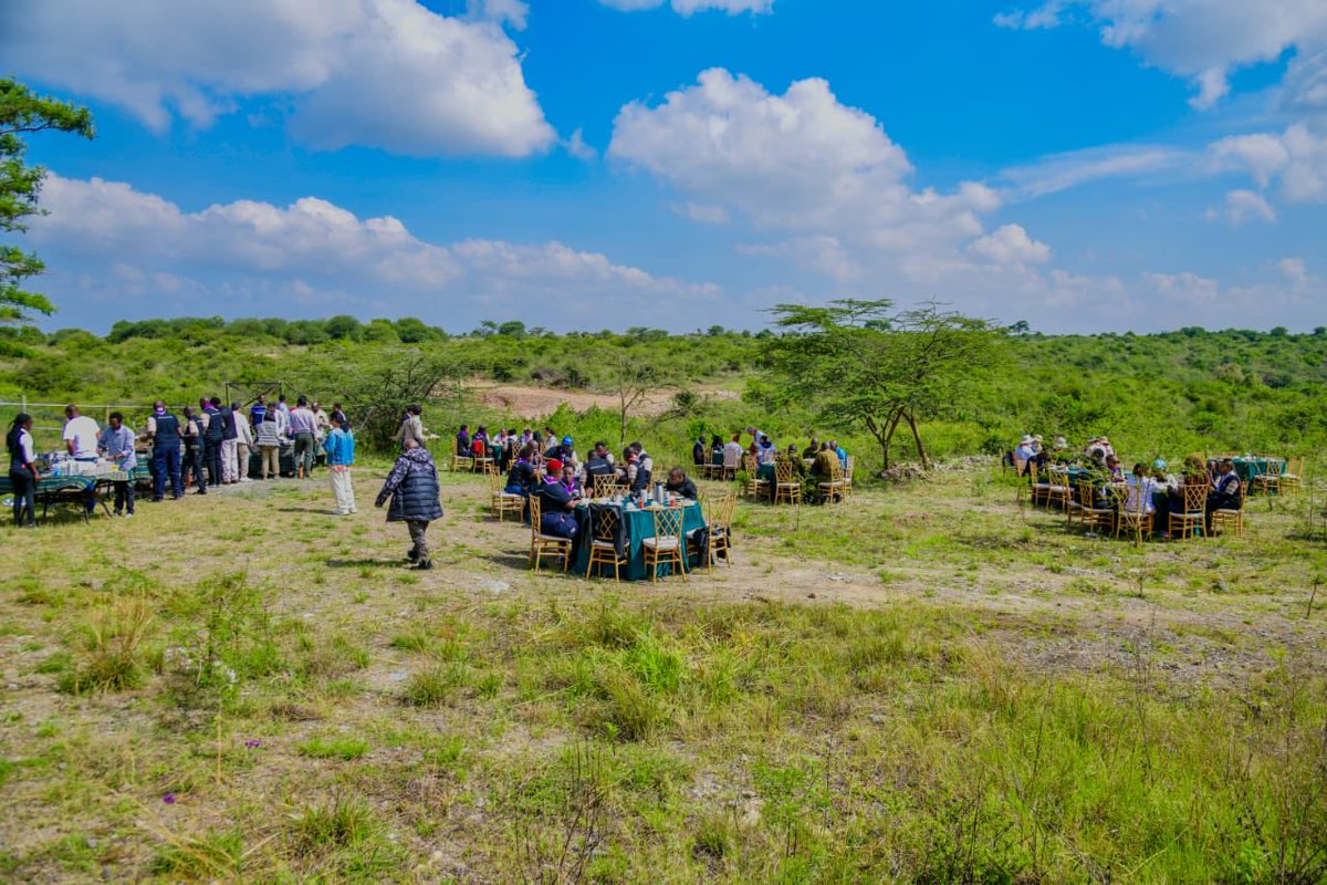 wspukenya's tweet photo. Enjoying the bush breakfast. @EsidaiHotel #11WSPUGA #mainAssembly https://t.co/j7lx98lldv