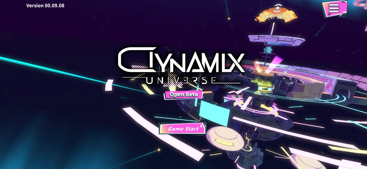 RekuMczk's tweet image. 遂に本日より！新作音楽ゲーム『Dynamix Universe』のオープンβテストが開始されました！🥳🎉

書き下ろし楽曲やシステムBGM等でお手伝いさせていただいています！

何卒よろしくお願いいたします〜！

#Dynamix #DynamixUV