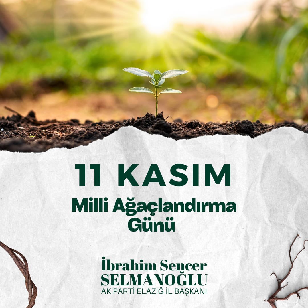 Bir Fidan, Bir Nefes 🌱

#GeleceğeNefes
#YeşilVatanSeferberliği