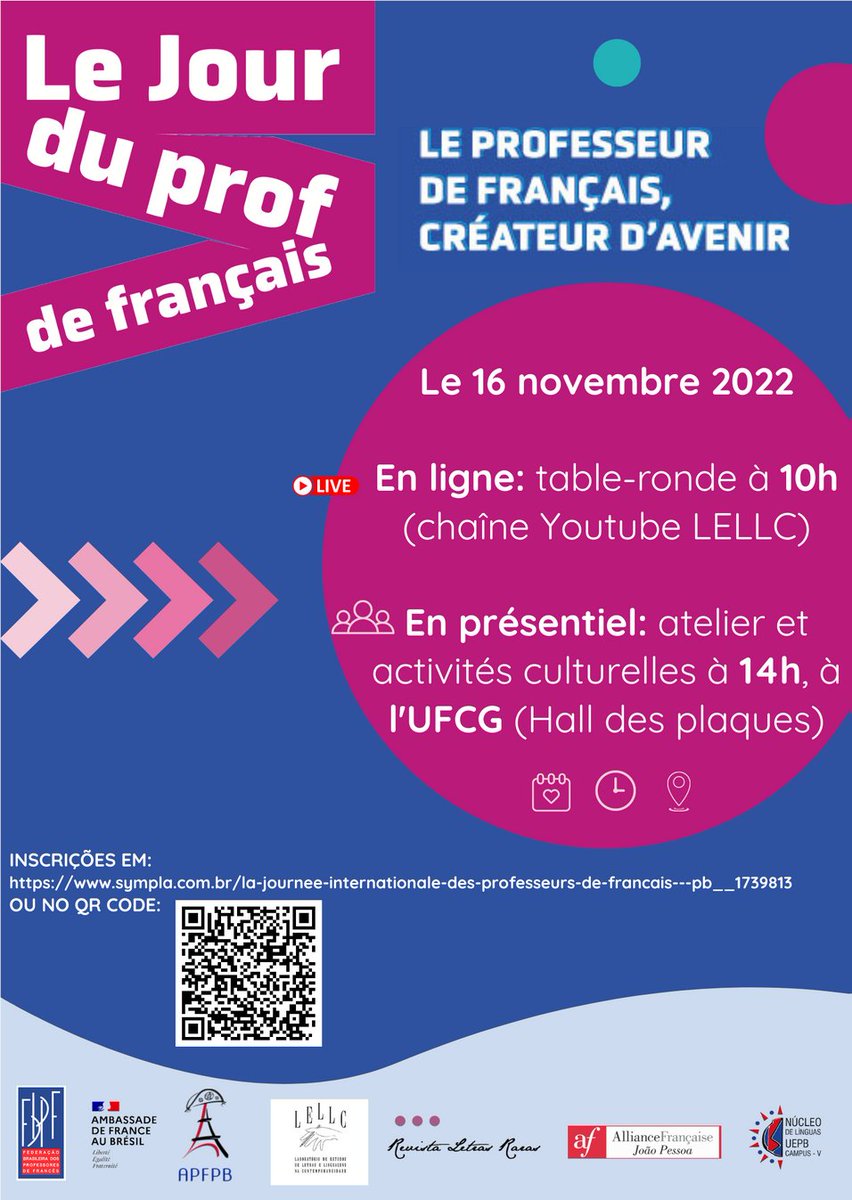 El IES Benjamín de Tudela va a celebrar su "I Jour des profs de Français de Navarra"
acortar.link/SC2nwW
Benjamín de Tudela BHIk "I Jour des profs de Français de Navarra" ospatuko du