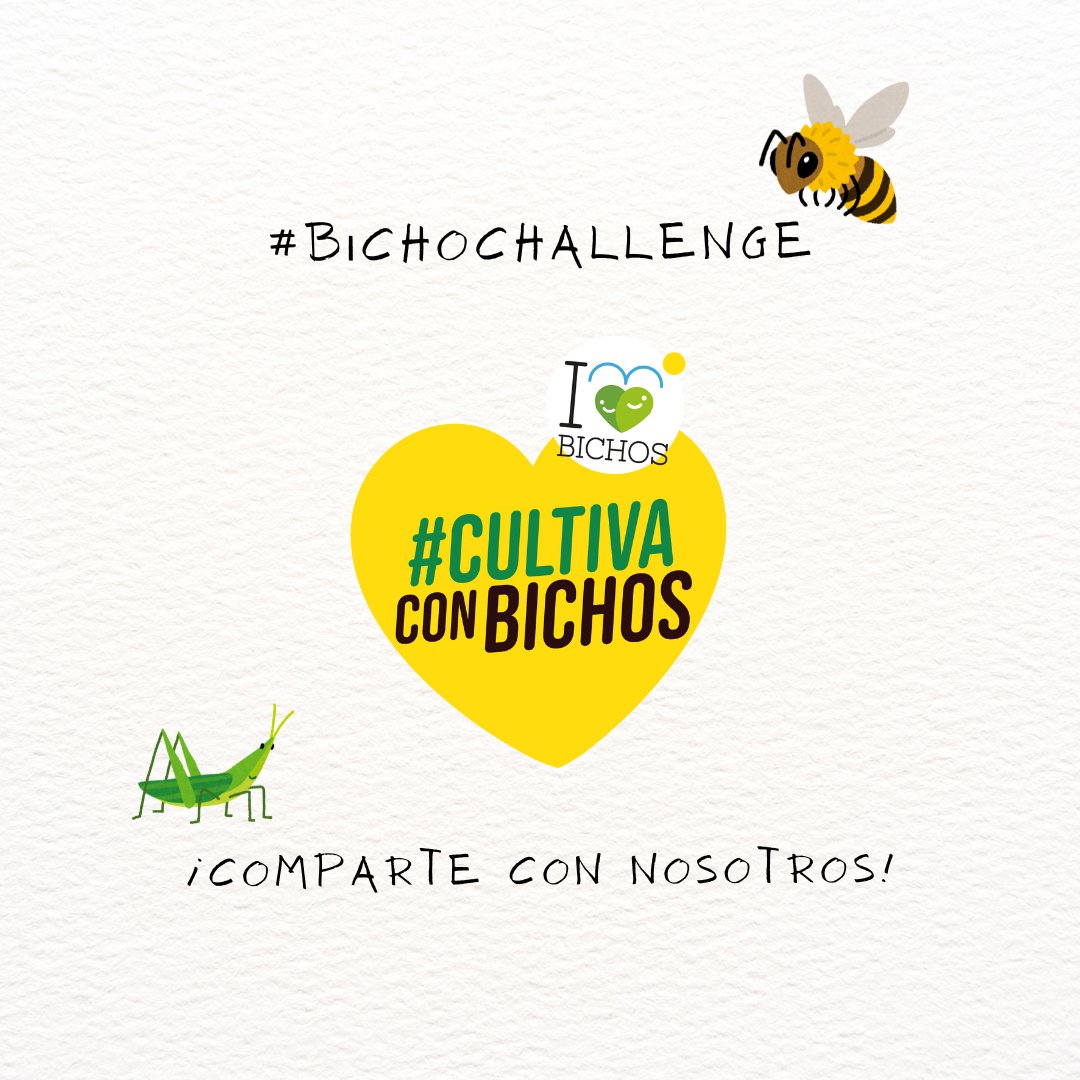 🐞📸 ¡Llega el #BichoChallenge! 🌿

1️⃣ Haz una foto o un vídeo de tus insectos beneficiosos en acción.
2️⃣ Compártelo en tus redes y etiqueta a @ilovebichos con el hashtag #BichoChallenge
3️⃣ Cuéntanos qué especie es y en qué cultivo trabaja 💬

¿Te unes al reto? 💪