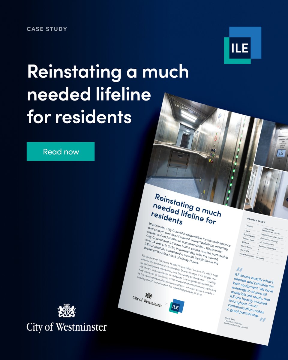 Want a quick refresher on a project that made a real impact? 💡

See how we helped Westminster City Council restore a vital lifeline—and hear what they had to say.

📄 Download the PDF brochure: bit.ly/4naq0rf