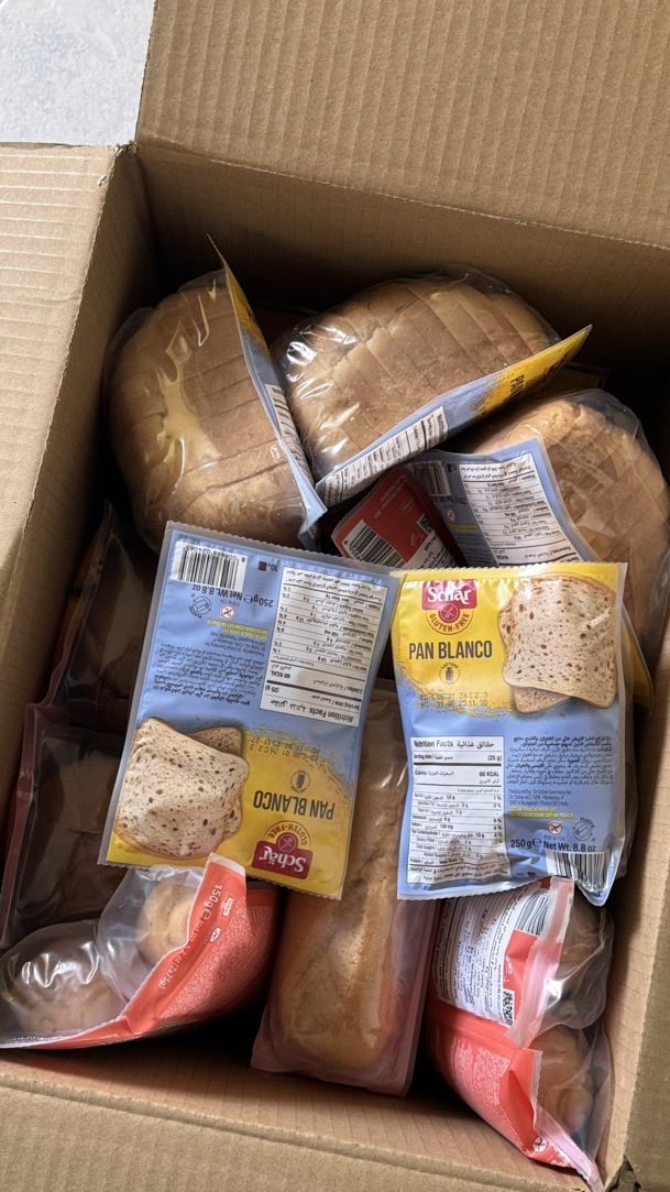 AlSultan_Meriam's tweet photo. This Saudi woman after discovering that she’s gluten intolerant 

She started receiving boxes of free food that fits her needs, gluten free, every month.

That’s how the government should take care of people instead of giving some money to some people who know how to scam the system!